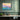 Dreamy Abstract Colorscapes Symphony Framed Canvas (Black) / 14 x 11