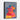 Vivid Companion: Bear and Bird Framed Canvas (Black) / 11 x 14