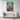Vivid Brushstrokes of the Majestic Bear Framed Canvas (Black) / 20 x 30