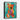 Colorful Whimsy Teddy Expression Framed Canvas (Black) / 16 x 20