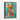 Colorful Whimsy Teddy Expression Framed Canvas (Walnut) / 30 x 40