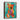 Colorful Whimsy Teddy Expression Framed Canvas (Walnut) / 8 x 10