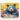 Bold Blue Bear Expressionist Art Canvas Wrap / 10 x 8