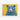 Majestic Blue Bear on Yellow Fine Art Print / 40 x 30