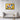 Geometric Bear on Golden Backdrop Framed Canvas (Black) / 30 x 20