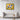 Geometric Bear on Golden Backdrop Framed Canvas (Black) / 32 x 24