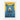 Blue Bear on Golden Canvas Fine Art Print / 32 x 48