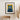 Blue Bear on Golden Canvas Fine Art Print / 32 x 48