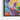 Vibrant Spectrum Bear Portrait Framed Canvas (Black) / 32 x 24