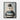 Dapper Bear in Striped Sweater Framed Canvas (Black) / 30 x 40