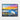Arctic Sunset with Polar Affection Framed Canvas (Black) / 14 x 11