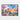 Arctic Whirls: Polar Symphony in Color Framed Canvas (Black) / 48 x 32
