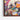 Arctic Whirls: Polar Symphony in Color Framed Canvas (Walnut) / 48 x 32