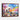 Arctic Whirls: Polar Symphony in Color Framed Canvas (Walnut) / 32 x 24