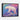 Cosmic Colors of the Arctic Sentinel Framed Canvas (Black) / 32 x 24