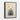 Gentle Giant Among Birch Trees Framed Canvas (Black) / 24 x 32