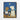 Starlit Family Gathering: Bears in Blue Framed Canvas (Black) / 8 x 10