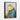 Gentle Bear and Cheery Bird Companions Framed Canvas (Black) / 18 x 24