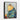 Gentle Bear and Cheery Bird Companions Framed Canvas (Black) / 16 x 20