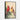 Cardinal Couple on a Whispering Pine Framed Canvas (Black) / 20 x 30
