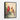 Cardinal Couple on a Whispering Pine Framed Canvas (Black) / 18 x 24