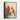 Cardinal Couple on a Whispering Pine Framed Canvas (Black) / 11 x 14