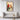 Cardinal Couple on a Whispering Pine Framed Canvas (Walnut) / 32 x 48