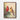 Cardinal Couple on a Whispering Pine Framed Canvas (Walnut) / 18 x 24
