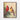 Cardinal Couple on a Whispering Pine Framed Canvas (Walnut) / 16 x 20