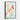 Whimsical Cardinal Amongst Verdant Splashes Framed Canvas (Black) / 20 x 30
