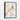 Whimsical Cardinal Amongst Verdant Splashes Framed Canvas (Black) / 30 x 40