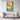 Whimsical Cardinal in Autumn Sunlight Framed Canvas (Black) / 32 x 48