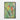 Vibrant Avian Dialogue in Green Framed Canvas (Black) / 32 x 48