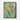 Vibrant Avian Dialogue in Green Framed Canvas (Black) / 24 x 32