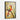 Whimsical Cardinal in Autumn Bliss Framed Canvas (Black) / 20 x 30