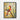 Whimsical Cardinal in Autumn Bliss Framed Canvas (Black) / 18 x 24