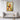 Whimsical Cardinal in Autumn Bliss Framed Canvas (Walnut) / 32 x 48