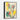 Vivid Cardinal Trio in Abstract Framed Canvas (Black) / 16 x 20