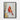 Crimson Cardinal in Textured Oils Framed Canvas (Black) / 18 x 24