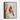 Crimson Cardinal in Textured Oils Framed Canvas (Walnut) / 16 x 20