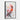 Crimson Cardinal in Abstract Expression Framed Canvas (Black) / 20 x 30