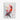 Crimson Cardinal in Abstract Expression Canvas Wrap / 24 x 32