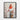 Winter Cardinal on Snowy Branch Framed Canvas (Black) / 24 x 32