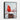 Crimson Cardinal on Snow-Dusted Branch Framed Canvas (Black) / 11 x 14