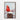 Crimson Cardinal on Snow-Dusted Branch Framed Canvas (Walnut) / 20 x 30