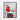 Crimson Cardinal on Snow-Dusted Branch Framed Canvas (Walnut) / 11 x 14