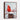 Crimson Cardinal on Snow-Dusted Branch Framed Canvas (Walnut) / 8 x 10