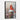 Crimson Cardinal in Winter's Embrace Framed Canvas (Black) / 32 x 48