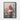 Crimson Cardinal in Winter's Embrace Framed Canvas (Black) / 30 x 40