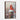 Crimson Cardinal in Winter's Embrace Framed Canvas (Walnut) / 32 x 48